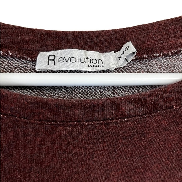 Revolution by Ricki's Sweatshirt with Lace Size XSmall - Picture 4 of 8